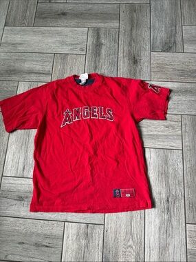 MLB Red Angels Patch Tee